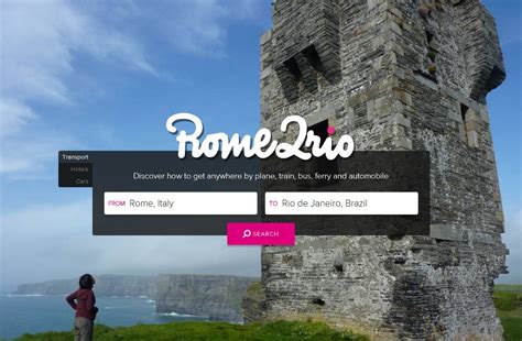 Rome2Rio: discover how to get anywhere